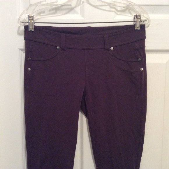 Athleta Pants M ‘wild raisin’ Betonna jegging - Picture 4 of 12